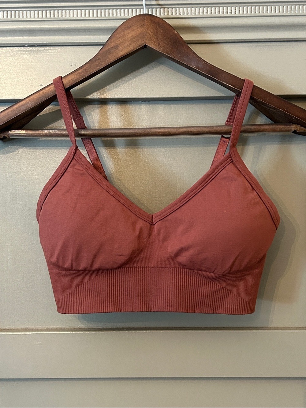 Lululemon Ebb to Street Bra Light Support C/D Cup Ancient Copper Size 4